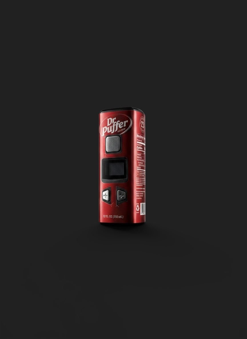 DR PUFFER - 510 Battery novelty 510 thread battery by Secret Solder LLC