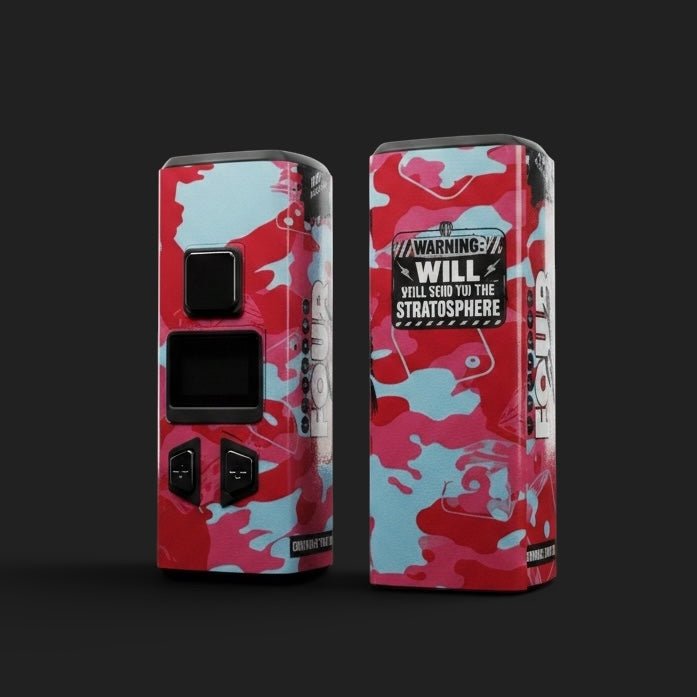 FOUR - LOKO PINK - 510 Battery novelty 510 thread battery by Secret Solder LLC