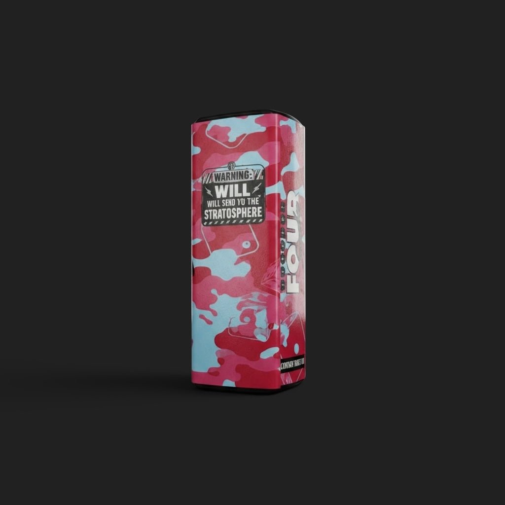 FOUR - LOKO PINK - 510 Battery novelty 510 thread battery by Secret Solder LLC