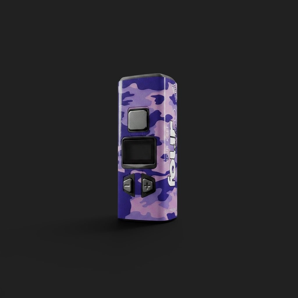 FOUR - LOKO PURPLE - 510 Battery novelty 510 thread battery by Secret Solder LLC