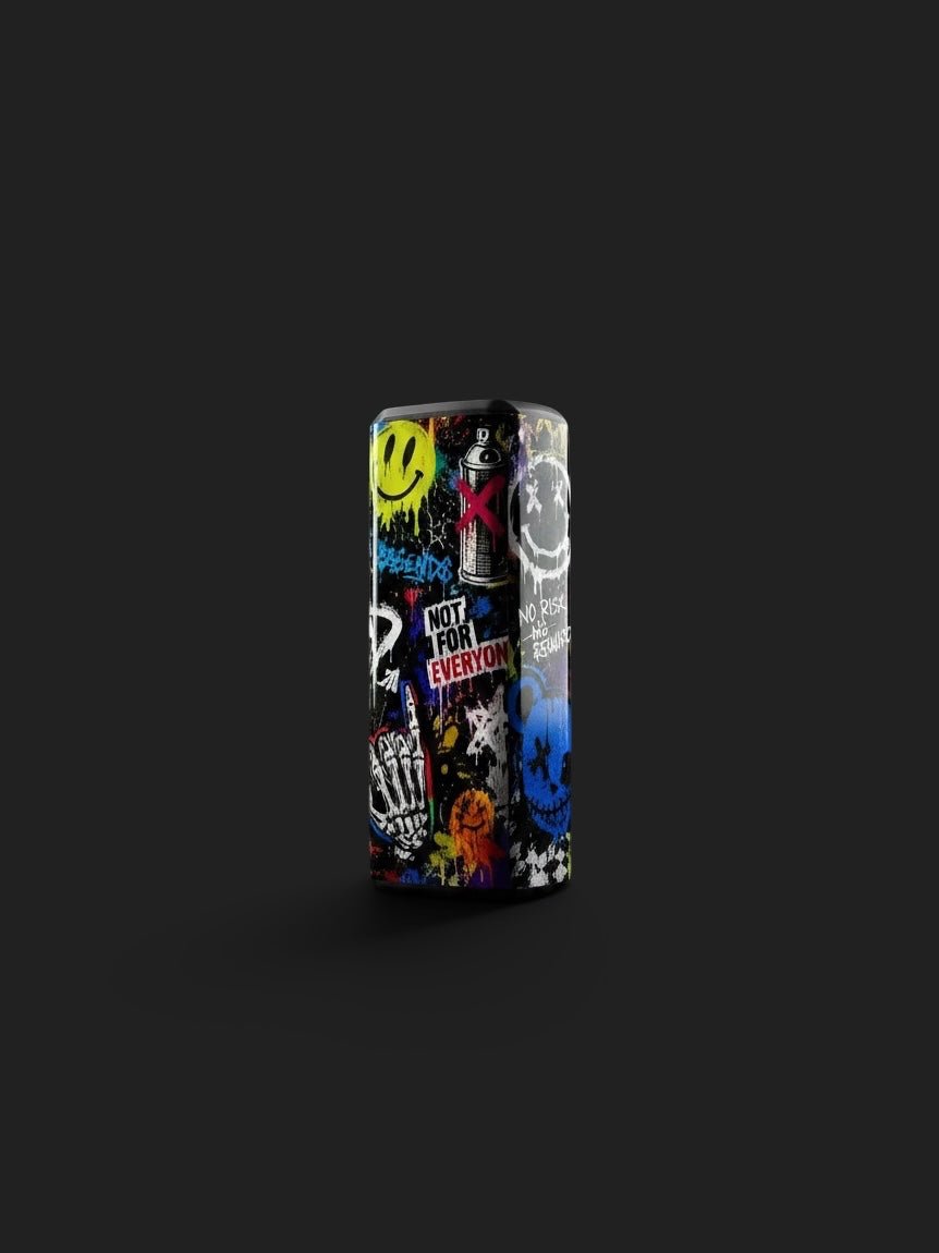 GRAFFITI - 510 Battery novelty 510 thread battery by Secret Solder LLC