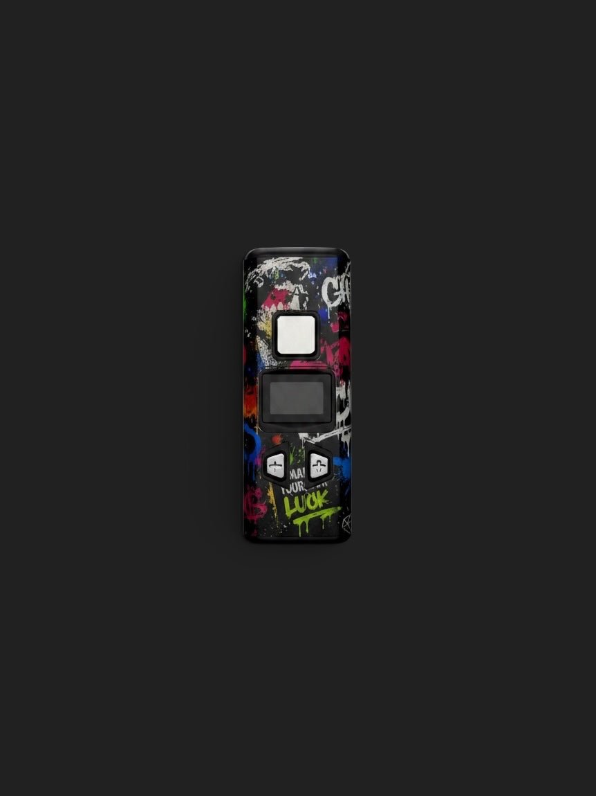GRAFFITI - 510 Battery novelty 510 thread battery by Secret Solder LLC