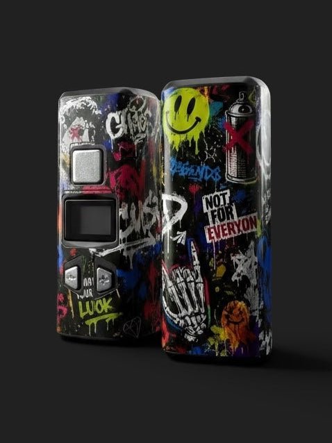 GRAFFITI - 510 Battery novelty 510 thread battery by Secret Solder LLC