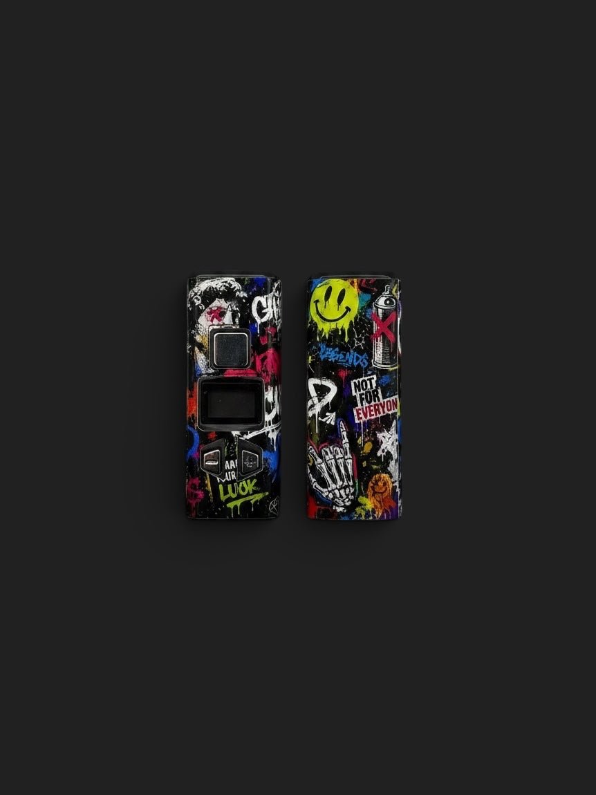 GRAFFITI - 510 Battery novelty 510 thread battery by Secret Solder LLC