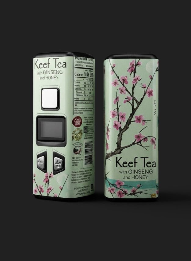 KEEF TEA - 510 Battery novelty 510 thread battery by Secret Solder LLC