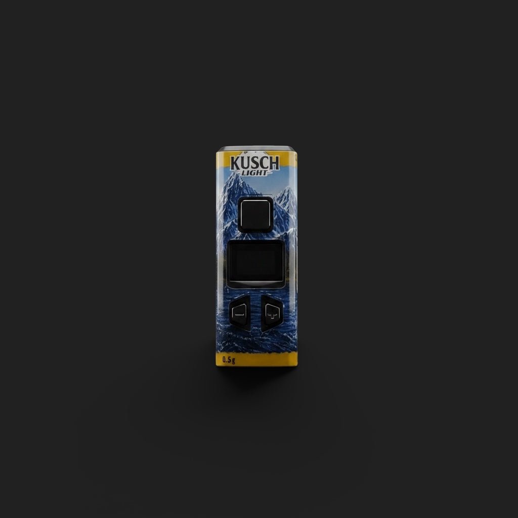 KUSH LIGHT (BASS EDITION) - 510 Battery novelty 510 thread battery by Secret Solder LLC