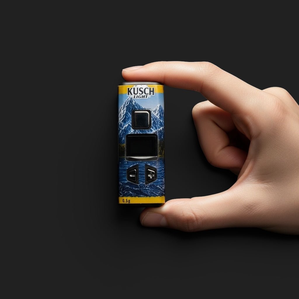 KUSH LIGHT (BASS EDITION) - 510 Battery novelty 510 thread battery by Secret Solder LLC