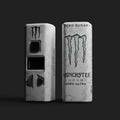 MONSTER WHITE - 510 Battery novelty 510 thread battery by Secret Solder LLC