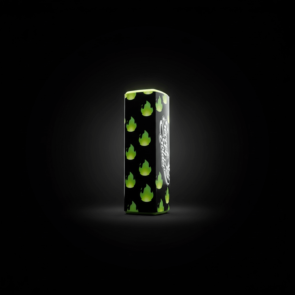 Rechargeable Portable Compact 510 Battery - Easy Voltage Adjustment novelty 510 thread battery by Secret Solder LLC