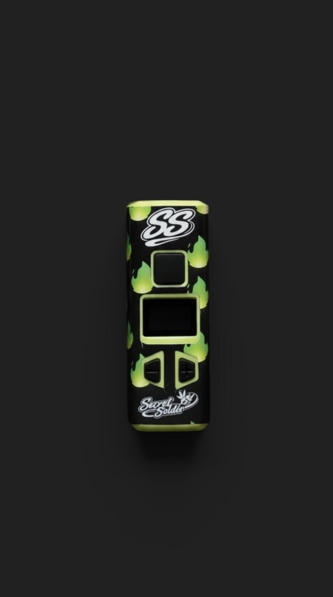 Rechargeable Portable Compact 510 Battery - Easy Voltage Adjustment novelty 510 thread battery by Secret Solder LLC