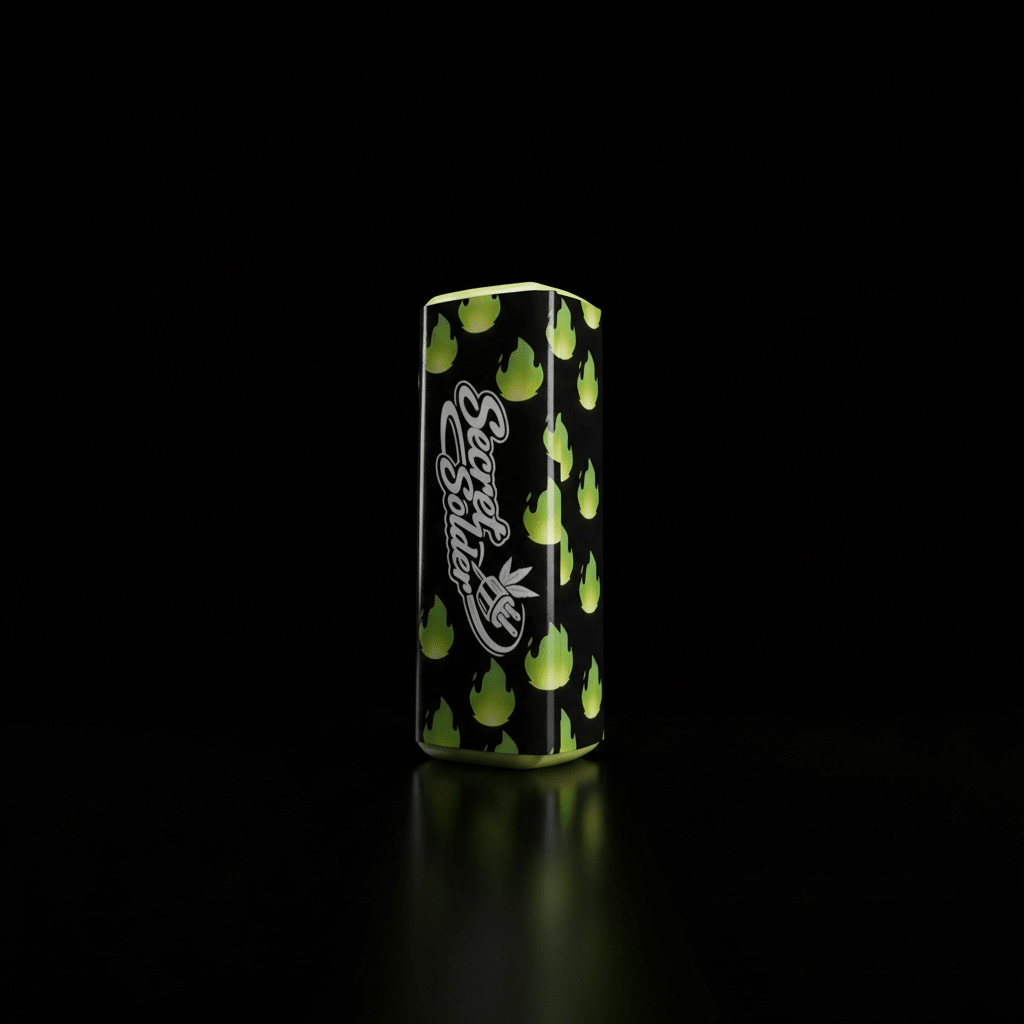Rechargeable Portable Compact 510 Battery - Easy Voltage Adjustment novelty 510 thread battery by Secret Solder LLC