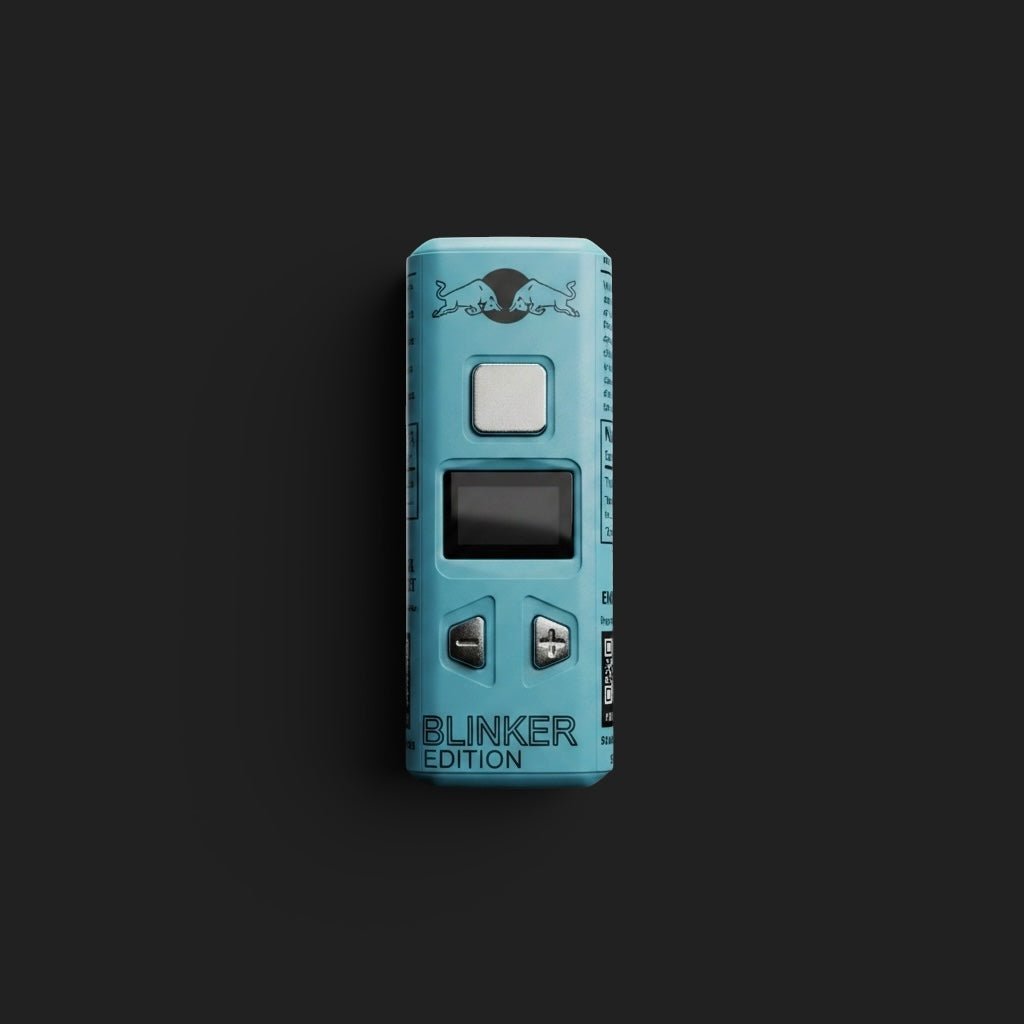 REDBULL BLUE - 510 Battery novelty 510 thread battery by Secret Solder LLC