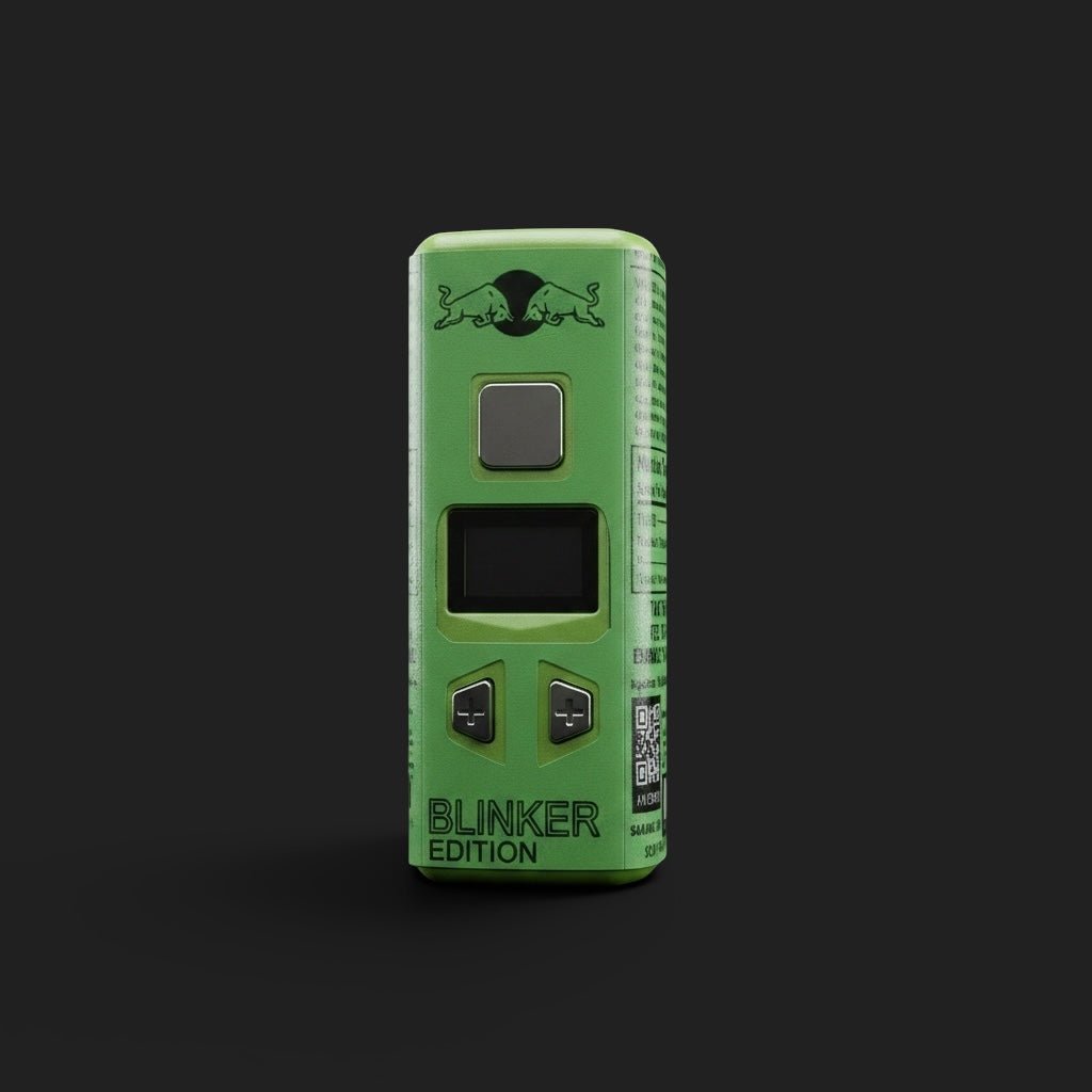 REDBULL GREEN - 510 Battery novelty 510 thread battery by Secret Solder LLC