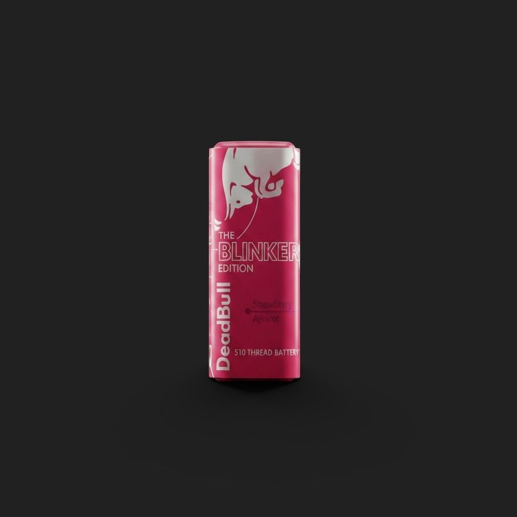 REDBULL PINK - 510 Battery novelty 510 thread battery by Secret Solder LLC