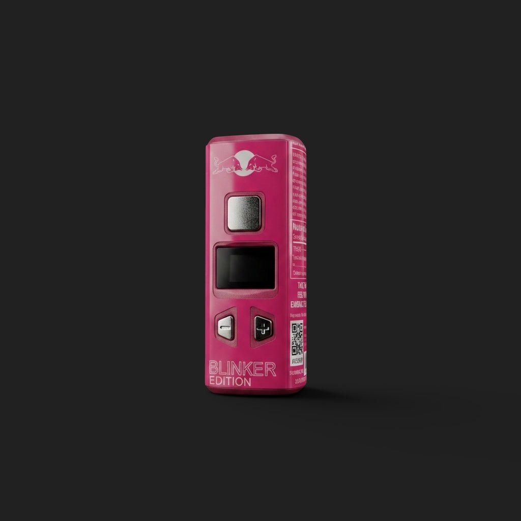 REDBULL PINK - 510 Battery novelty 510 thread battery by Secret Solder LLC