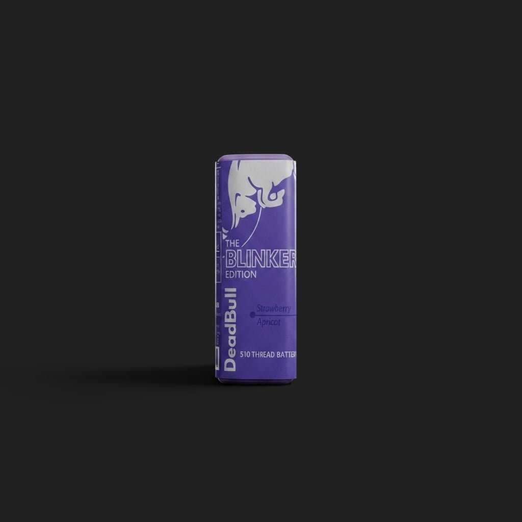 REDBULL PURPLE - 510 Battery novelty 510 thread battery by Secret Solder LLC